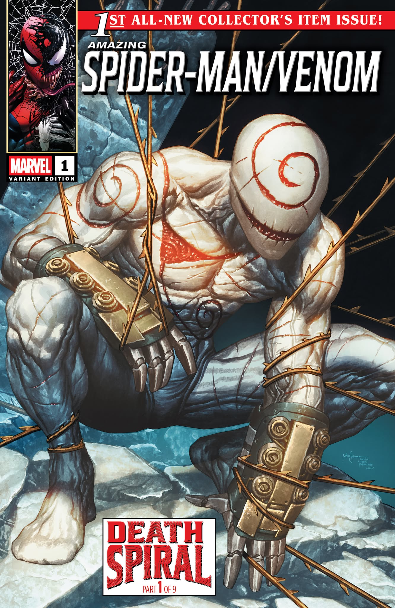 Asm/Venom Death Spiral #1 (Suayan Trade Dress / Virgin Combo)
