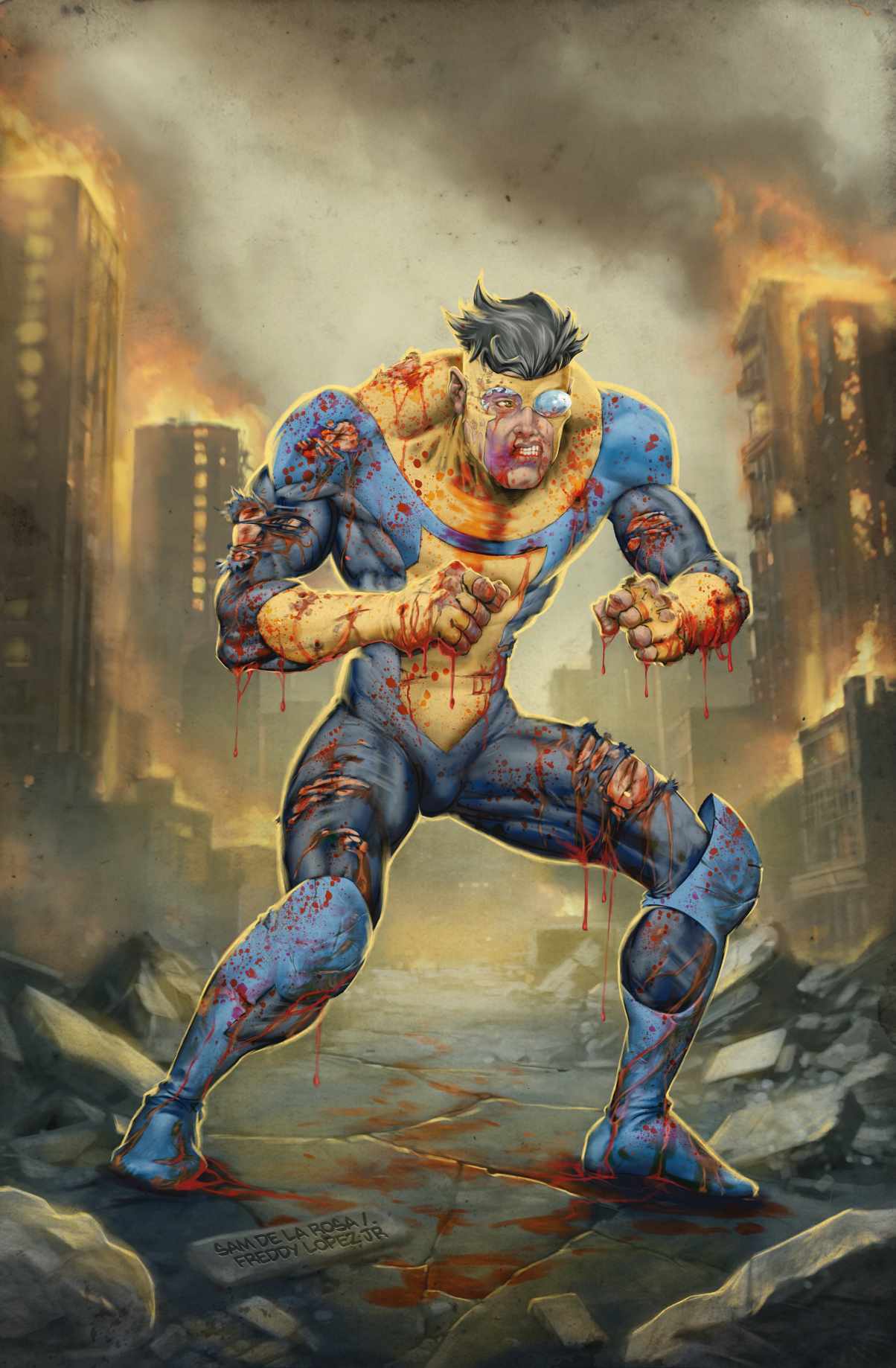 Invincible #1 Facsimile Reprint (Megaon Exclusive Foil by Sam de la Rosa!)