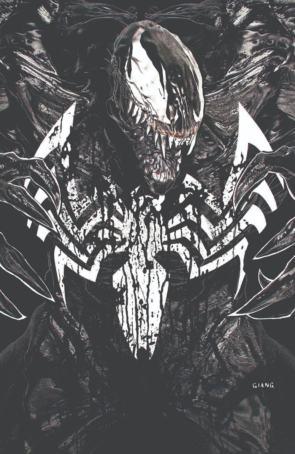 ** NEW RELEASE**Venom: Black, White & Blood #1 Trade/Virgin Combo