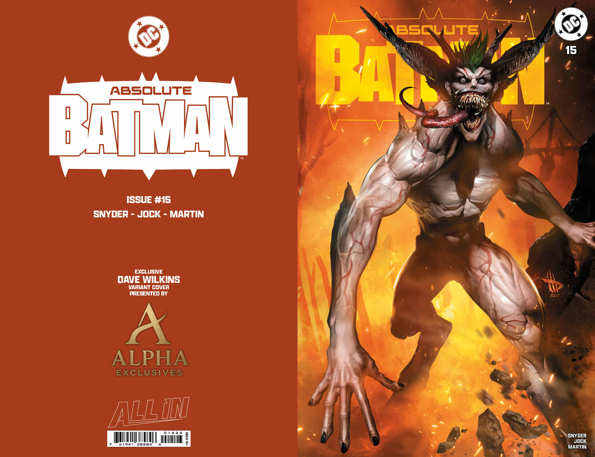 ABSOLUTE BATMAN コミックセット ABSOLUTE BATMAN #1 8-PACK BUNDLE [Expected In Stock Date : 10-09-24]
