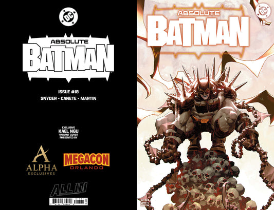 Absolute Batman #18 - (Ngu Megacom Exclusive Trade Dress / Virgin / Foil Set)