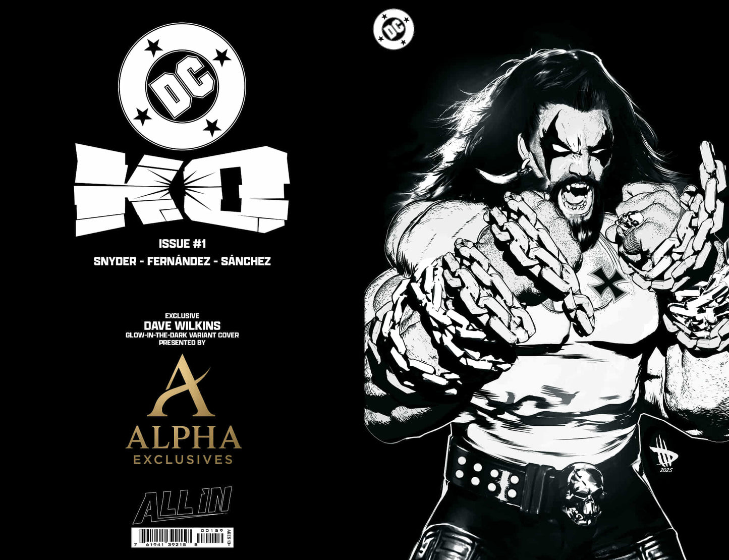 DC KO #1 (GITD Trade / Virgin Set)