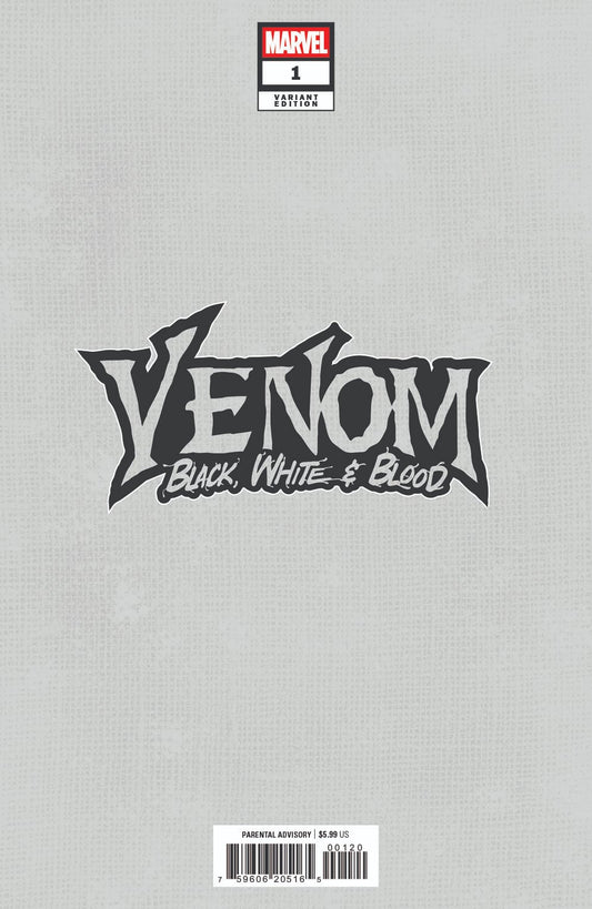 ** NEW RELEASE**Venom: Black, White & Blood #1 (Virgin Variant)