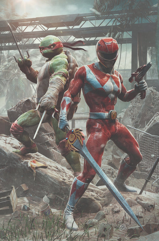 **NEW RELEASE**Mighty Morphin Power Rangers / Teenage Mutant Ninja Turtles III #1 (FOIL)